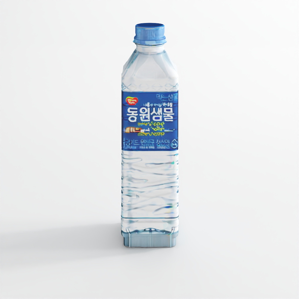 bottled mineral water