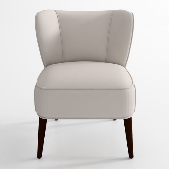 Saasha Curved-Back Chair