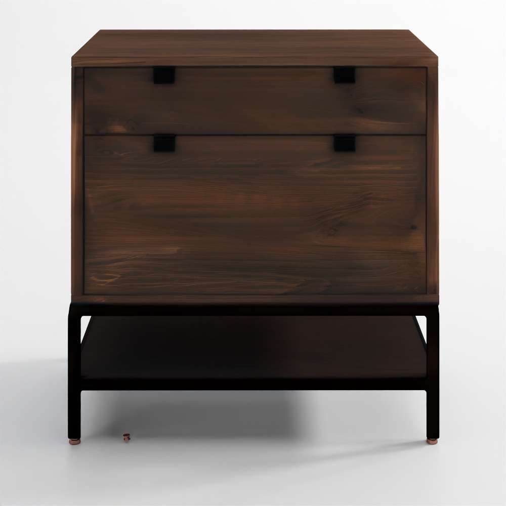 グラハム 2段ラテラルファイルキャビネット