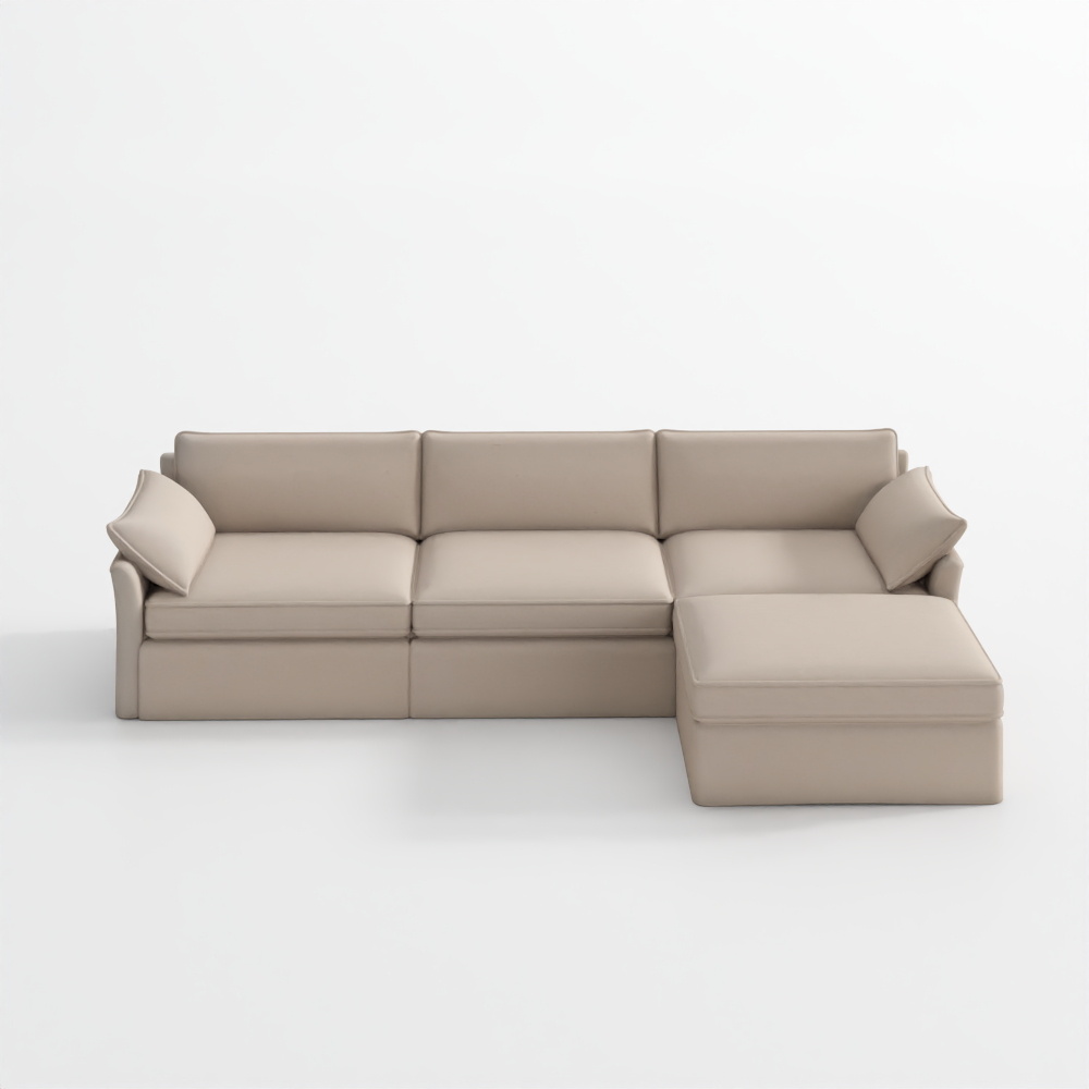 Модульный секционный диван с шезлонгом Рея