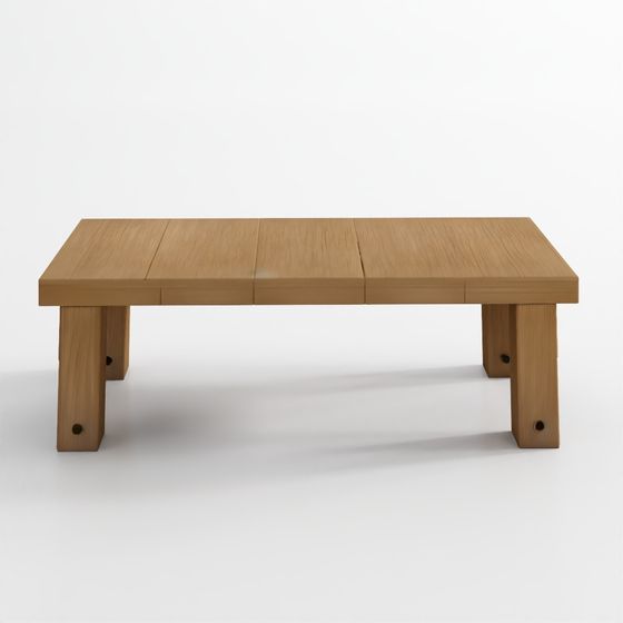 Benchwright Straight Leg Extendable Dining Table