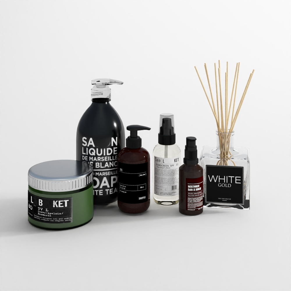 화장품 세트 – 로고 없음