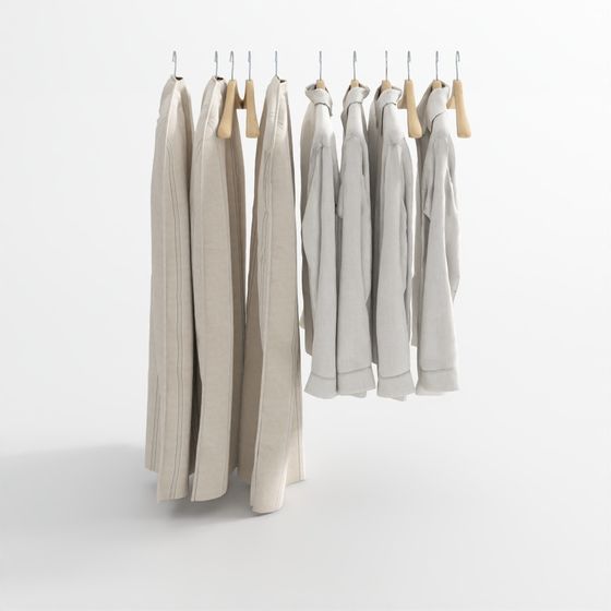 Fresh Clothes Hanging Rod 28