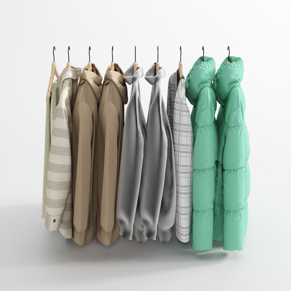 Quần áo treo mới 15