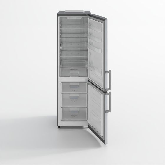 Double-Door Refrigerator – Open