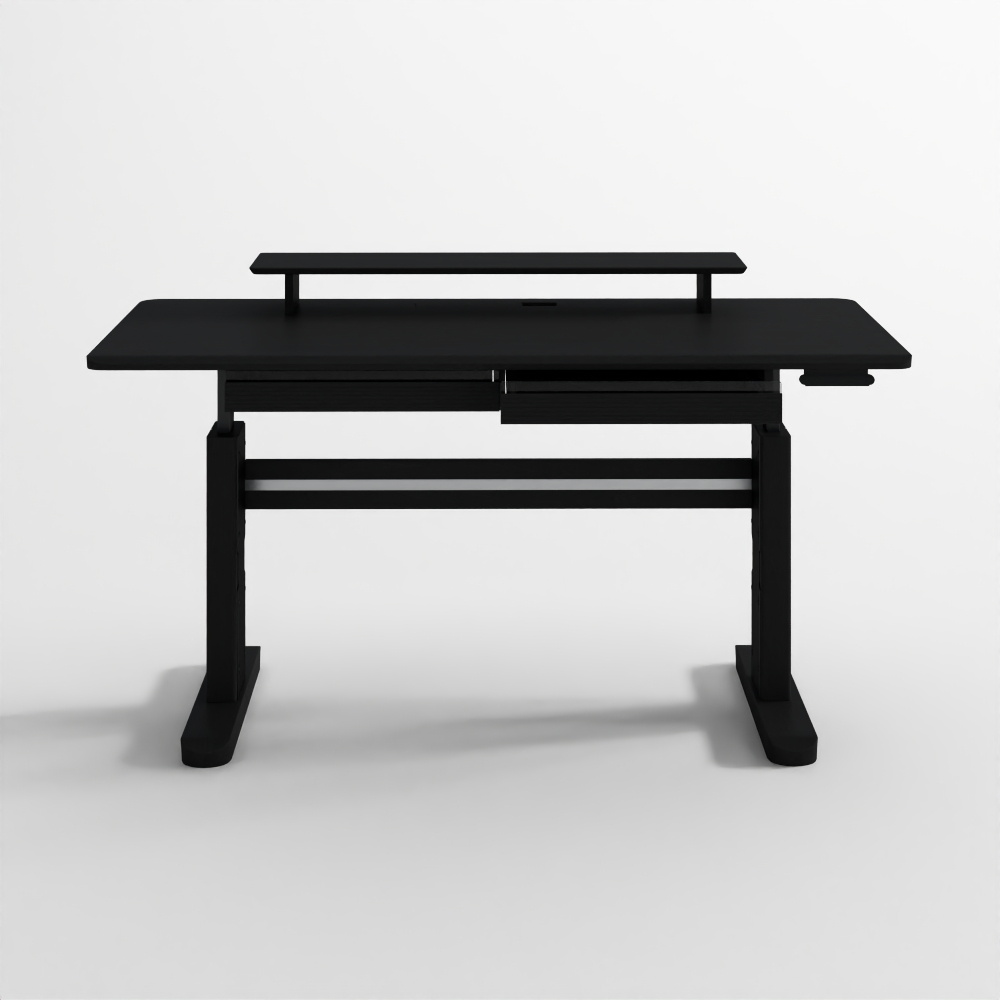 ホワイトアッシュ電動昇降デスク