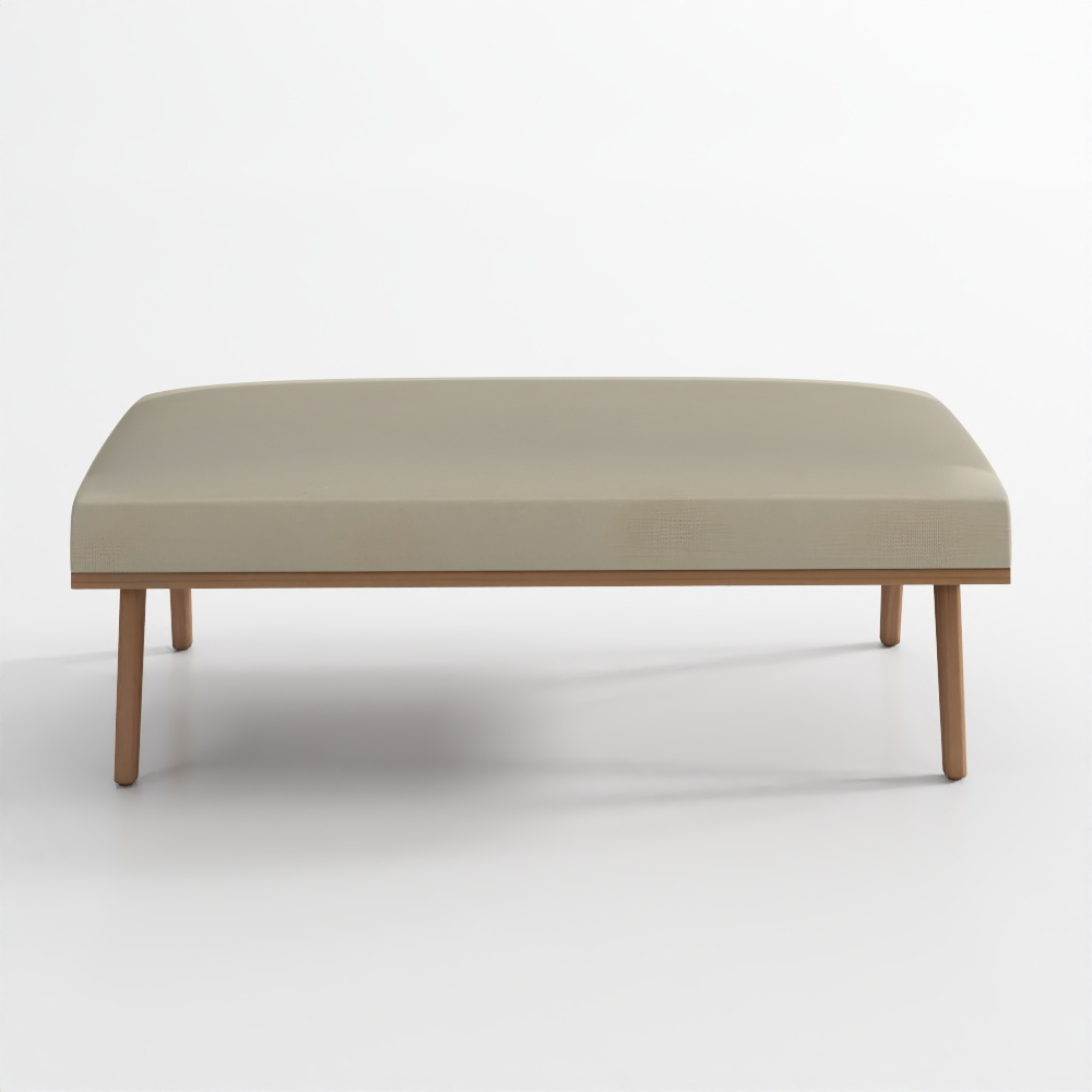 ม้านั่งกรอบไม้วอลนัท Cavett