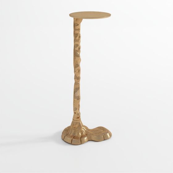 Foundry Bronze Cast Aluminum Drink Table