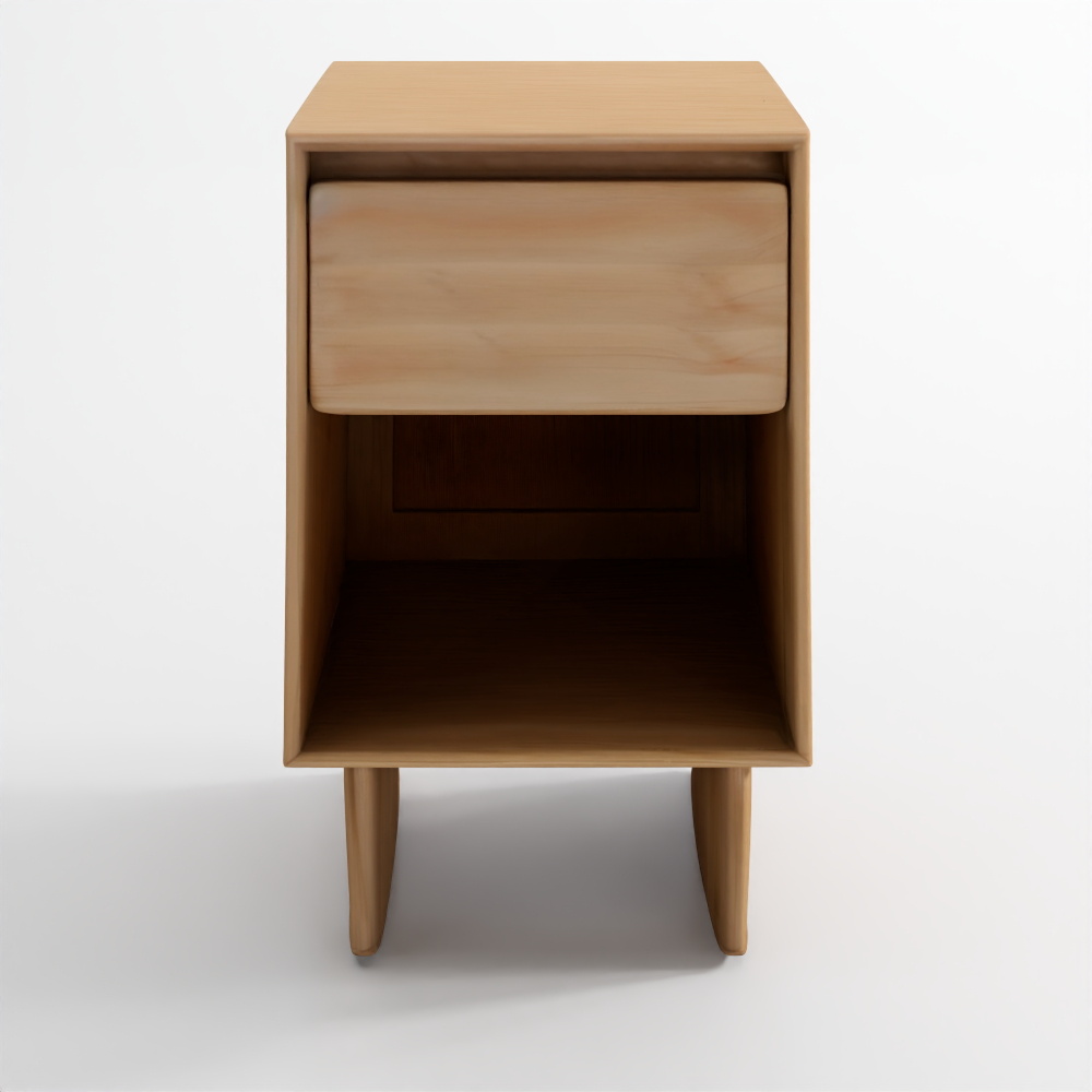 Anton solid wood nightstand