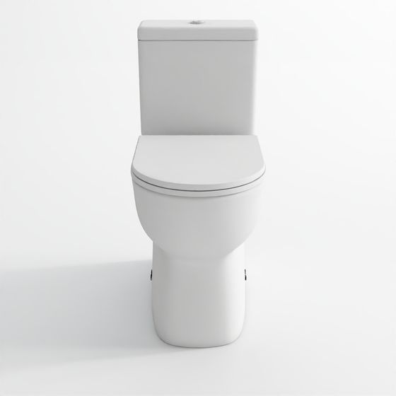 Bồn cầu không vành với bồn chứa cho bồn cầu đôi