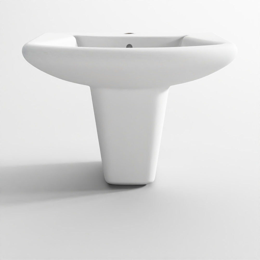 Jaquar Wall Hung Basin with Full Pedestal