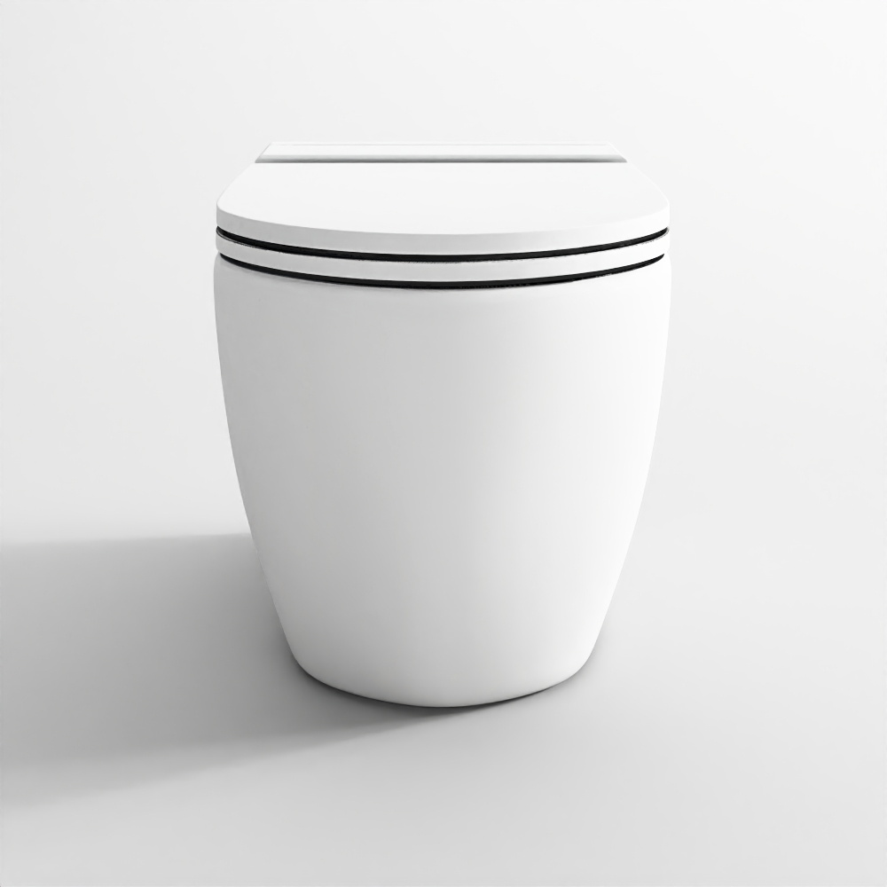 WC sospeso senza cassetta