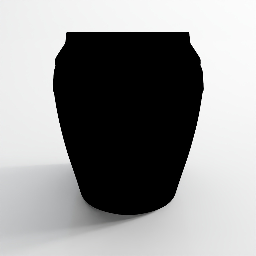 Rimless, Blind Installation Wall Hung WC - Black Matt