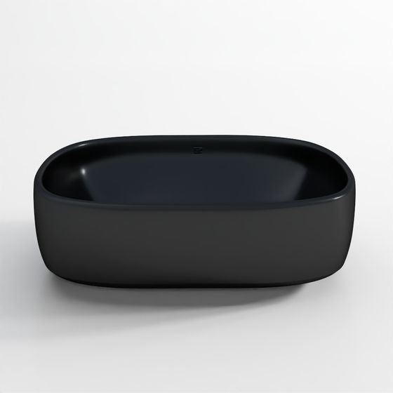 Jaquar Thin Rim Table Top Basin - JDR-3 Black Matt