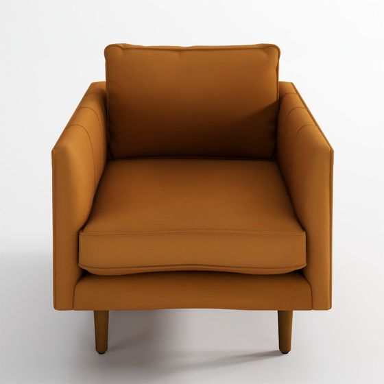 Sillón Burrard de cuero