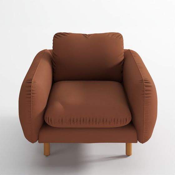 샌더스 벨벳 라운지 체어