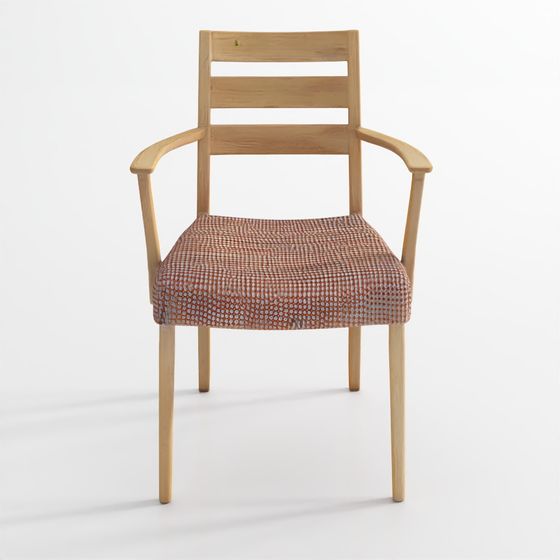 Elegant Wooden Chair 3D model for Dining Spaces