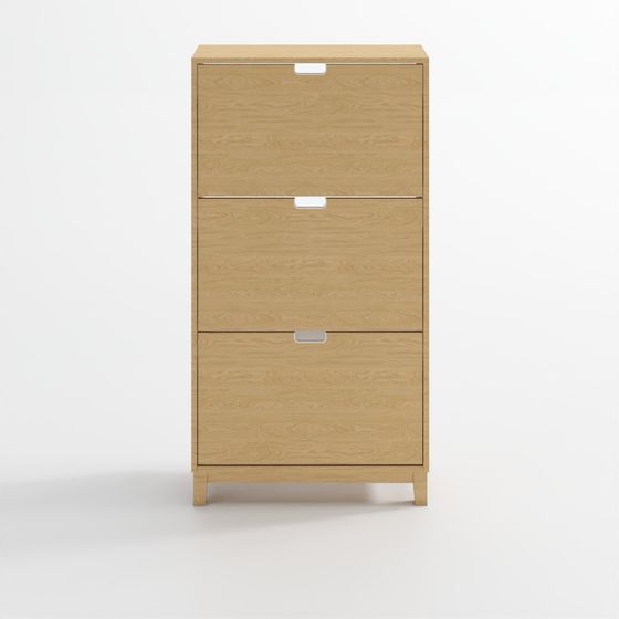 STÄLL Shoe Cabinet with 3 Compartments