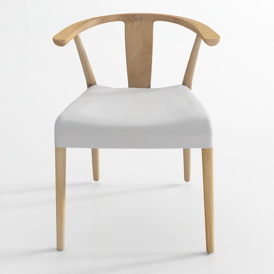 Scandinavian Minimalist Chair 3D model