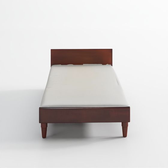 Mid-Century Modern Bed 3D model
