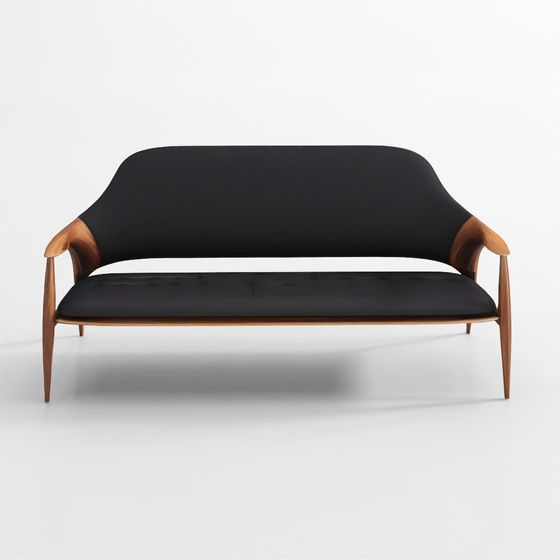 Modern Sleek Sofa 3D model
