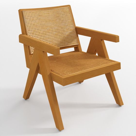 Jakob Cane Lounge Chair