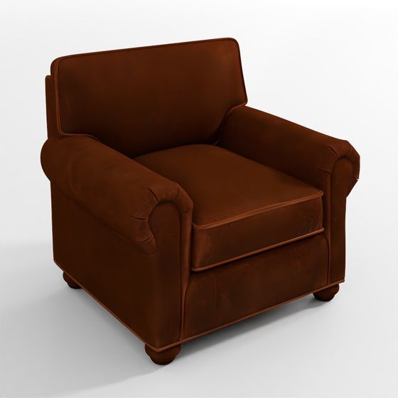 Кожаное кресло Ланкастер оригинал