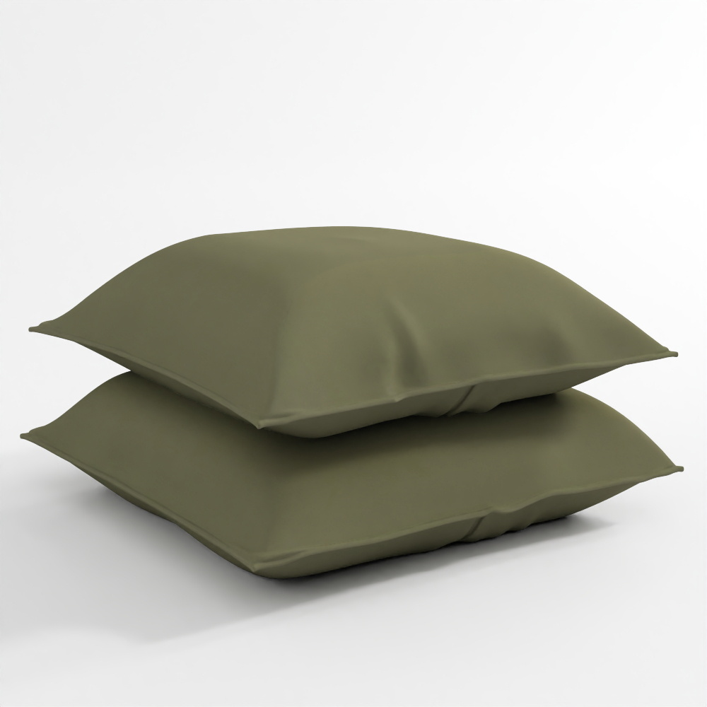 Ensemble de taies d'oreiller en lin King Alto