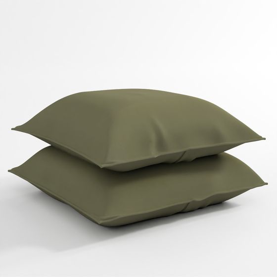 Ensemble de taies d'oreiller en lin King Alto