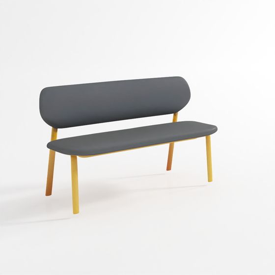 Urban Comfort Bench 3D model