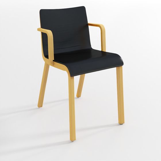 Modern Minimalist Chair 3D model