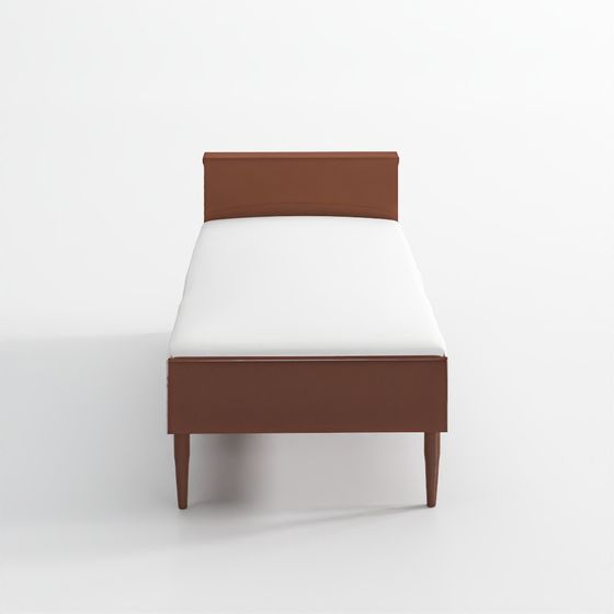 Mid-Century Modern Bed 3D model