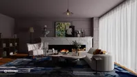 Elegant Living Room Design: Warmth Meets Sophistication