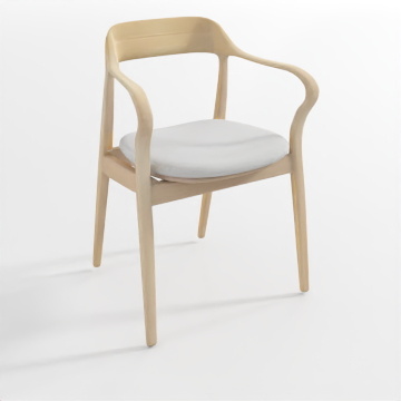 Cozy Chair 3D Model – Modern Minimalist Seating