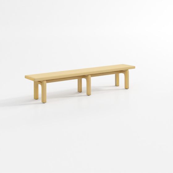 Urban Bench 3D model for Modern Design