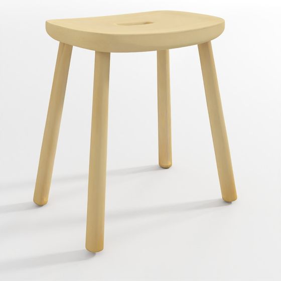 Modern Round Stool 3D model
