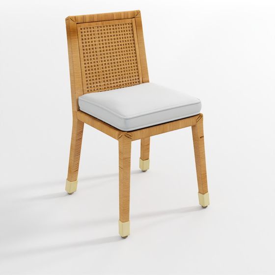 Balboa Rattan Side Chair - Natural