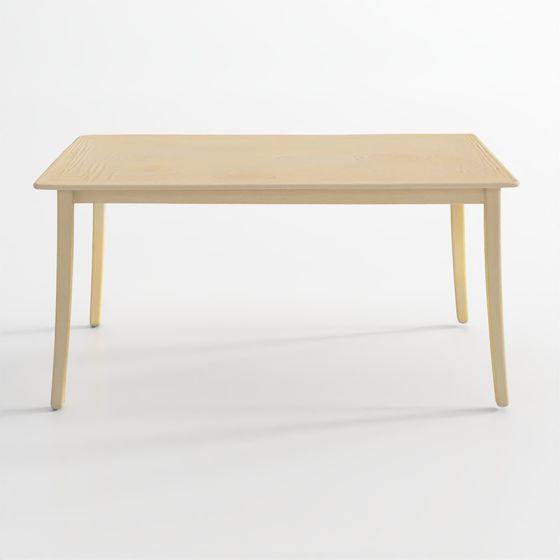 Low-Poly Wooden Dining Table 3D model
