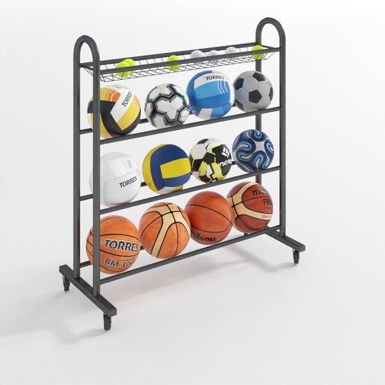 スポーツ用品収納ラック