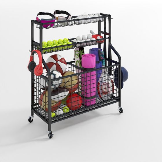 Sports Equipment Rack