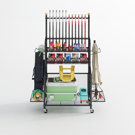 Fishing Gear Storage Rack