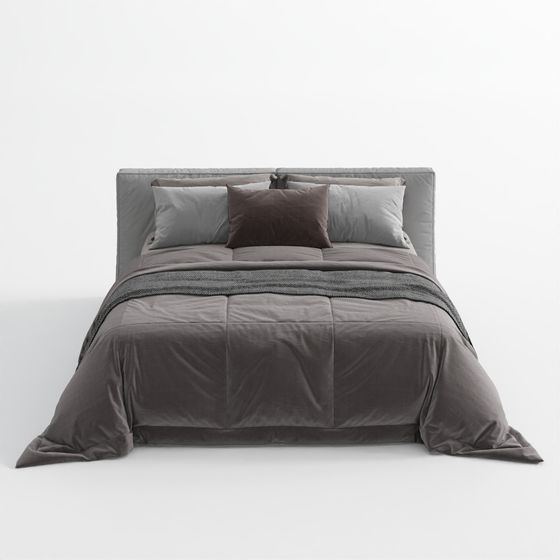 ชุดเครื่องนอนนุ่มนวลเตียงคู่