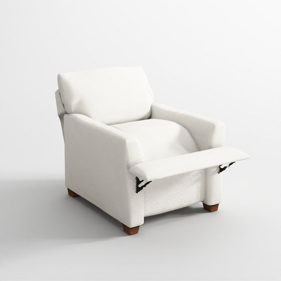 50PB Comfort Modern Square Arm Recliner