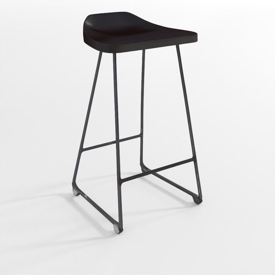 Brenner Wood Stool