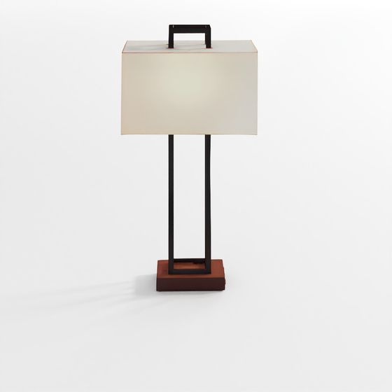 아들러 블랙 직사각형 테이블 램프 USB 포함 31