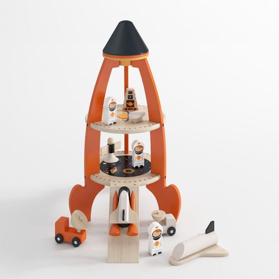 Cosmic Rocket Set Toy by Tender Leaf Toys