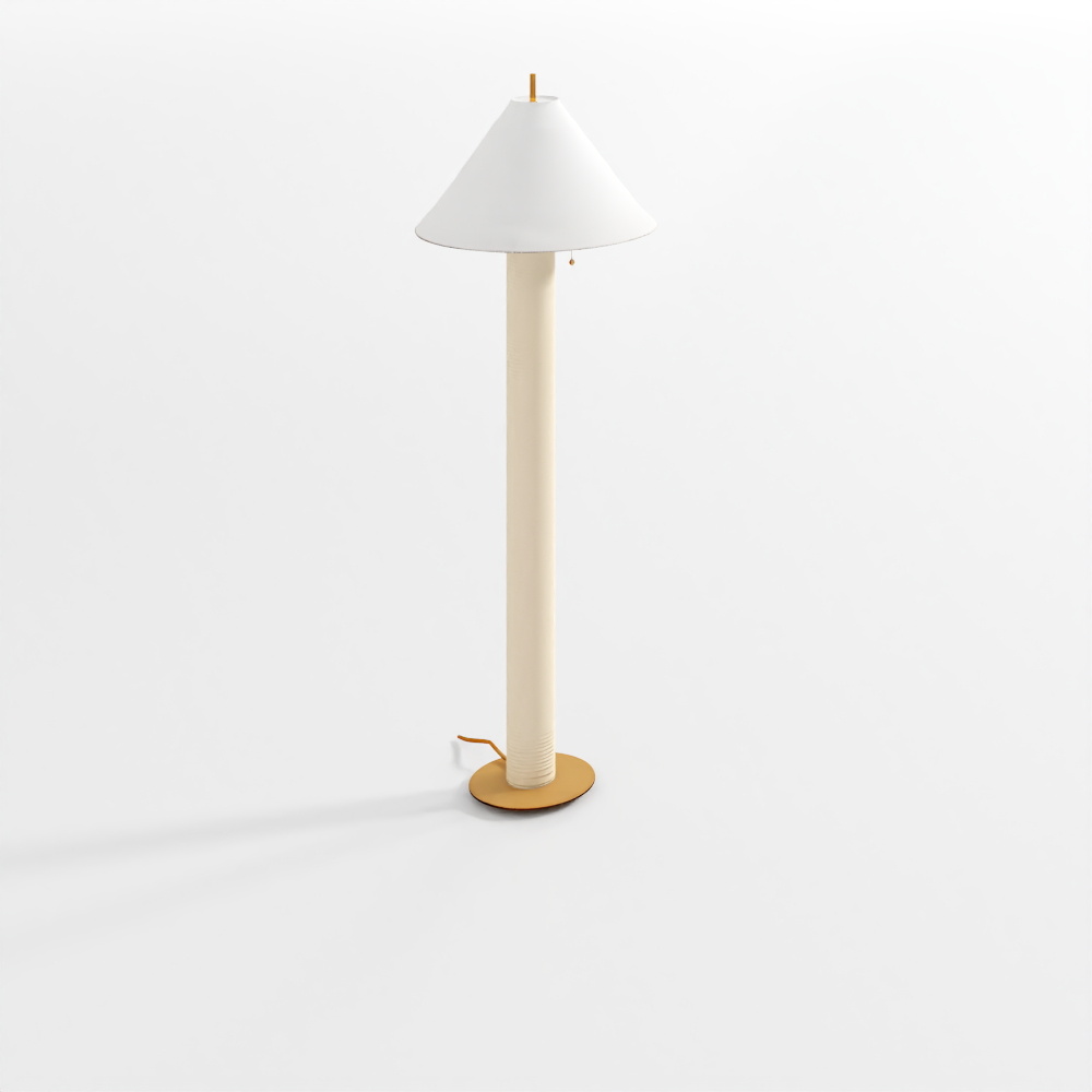 Đèn sàn vải lanh tự nhiên Remi 65