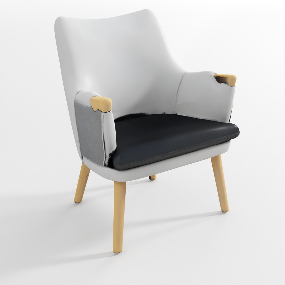 背もたれ付き椅子