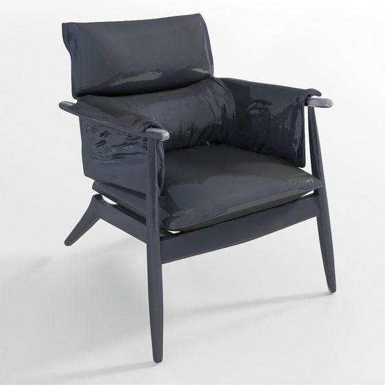 Stylish Modern Chair 3D model for Interiors