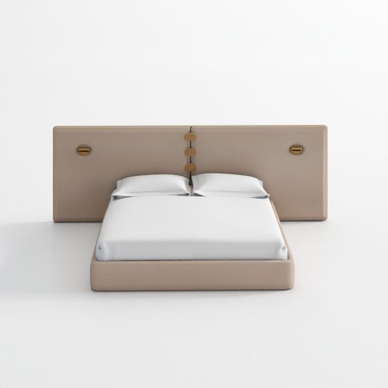 Montecito King Extended Headboard Bed with Lighting